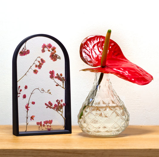 מסגרת קשת עומדת קטנה - שחור מט